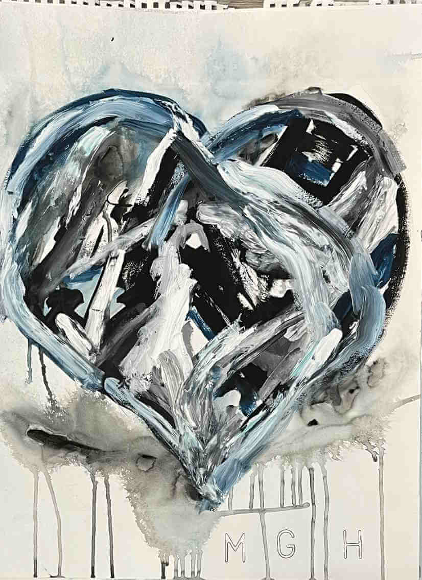 Leo Boeckl's study for the Goliath heart Series