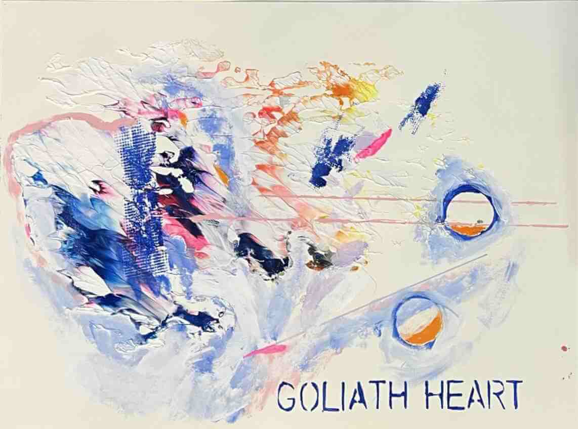 Leo Boeckl's study for the Goliath heart Series