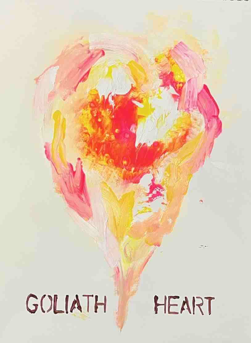 Leo Boeckl's study for the Goliath heart Series